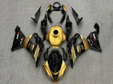 Acquista Carena Moto Kawasaki ZX6R 2013-2018 - Oro Nero Lucido