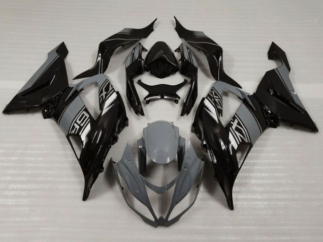 Acquista Carena Moto Kawasaki ZX6R 2013-2018 - Nardo Grigio Nero Lucido