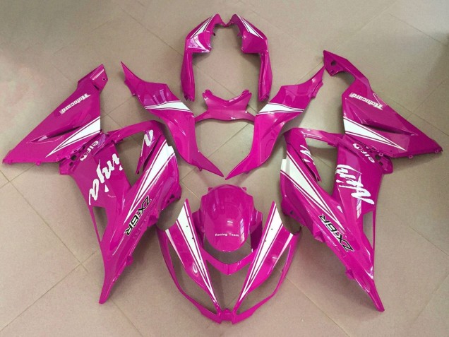 Acquista Carena Moto Kawasaki ZX6R 2013-2018 - Rosa Bianco