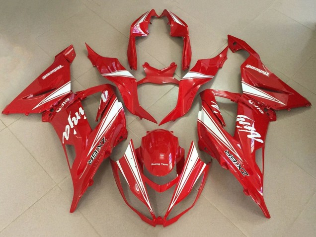 Acquista Carena Moto Kawasaki ZX6R 2013-2018 - Rosso Bianco