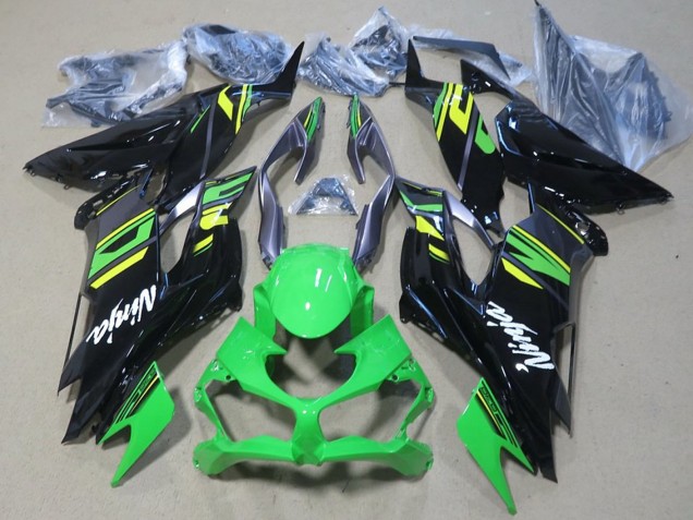 Acquista Carena Moto Kawasaki ZX6R 2019-2022 - Verde Giallo Nero Lucido