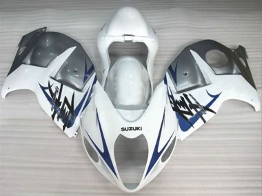 Acquista Carena Moto Suzuki GSXR1000 1996-2007 - Bianco Argento Blu