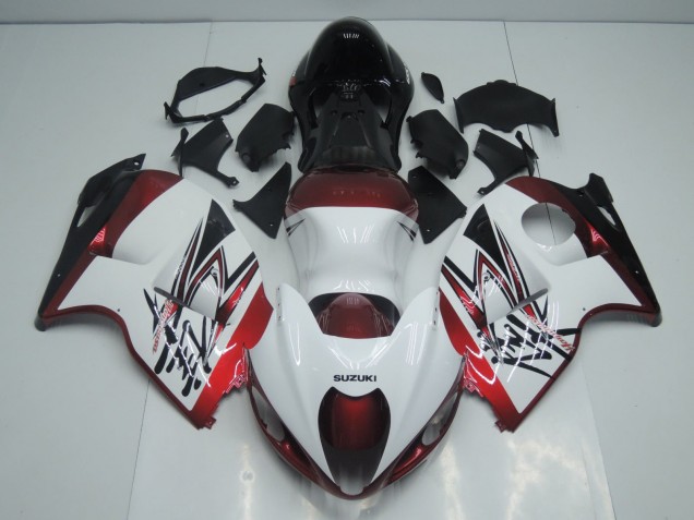 Acquista Carena Moto Suzuki GSXR1000 1996-2007 - Bianco Caramella Rosso Nero