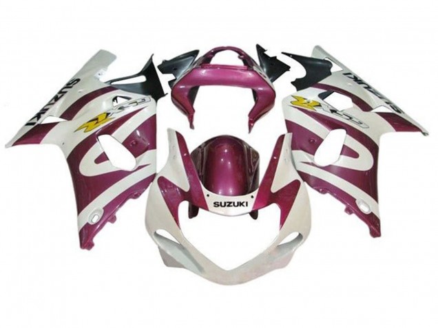 Acquista Carena Moto Suzuki GSXR1000 2000-2002 - Bianco Viola Giallo