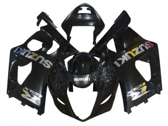 Acquista Carena Moto Suzuki GSXR 1000 2003-2004 - Nero Lucido Chrome