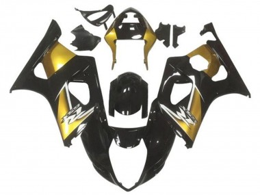 Acquista Carena Moto Suzuki GSXR 1000 2003-2004 - Oro Nero Lucido