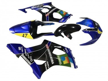 Acquista Carena Moto Suzuki GSXR 1000 2003-2004 - Blu Giallo Nero JOMO