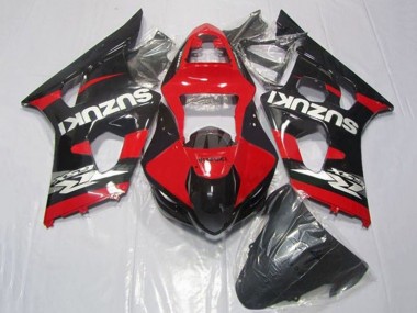 Acquista Carena Moto Suzuki GSXR 1000 2003-2004 - Rosso Nero Argento