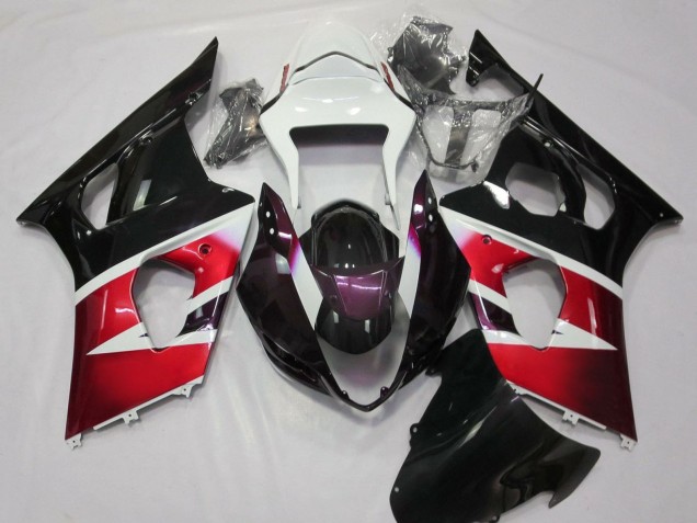 Acquista Carena Moto Suzuki GSXR 1000 2003-2004 - Bianco Rosso Viola Nero