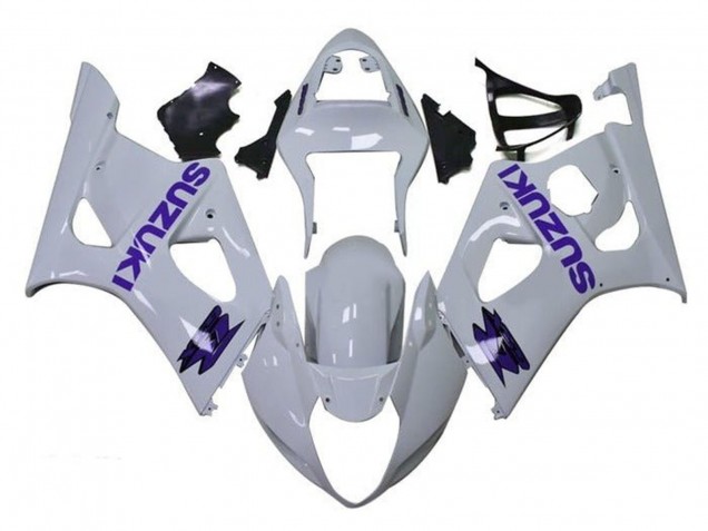 Acquista Carena Moto Suzuki GSXR 1000 2003-2004 - Bianco Viola