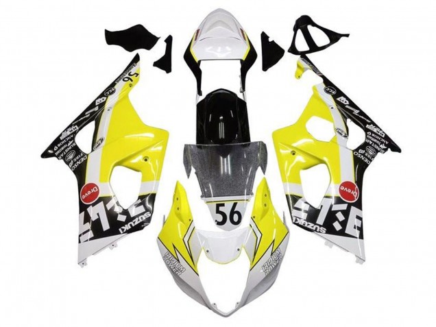 Acquista Carena Moto Suzuki GSXR 1000 2003-2004 - Giallo Bianco Nero