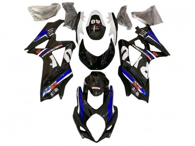 Acquista Carena Moto Suzuki GSXR 1000 2005-2006 - Nero Blu Bianco Rosso Yoshimura