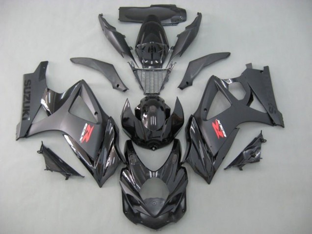 Acquista Carena Moto Suzuki GSXR 1000 2005-2006 - Nero Lucido Nero Opaco Rosso Bianco