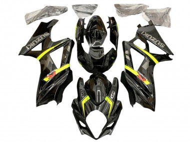 Acquista Carena Moto Suzuki GSXR 1000 2005-2006 - Nero Giallo Grigio