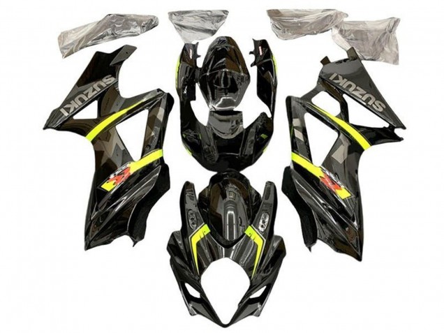 Acquista Carena Moto Suzuki GSXR 1000 2005-2006 - Nero Giallo Grigio