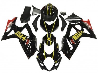 Acquista Carena Moto Suzuki GSXR 1000 2005-2006 - Nero Oro Rizla Rosso