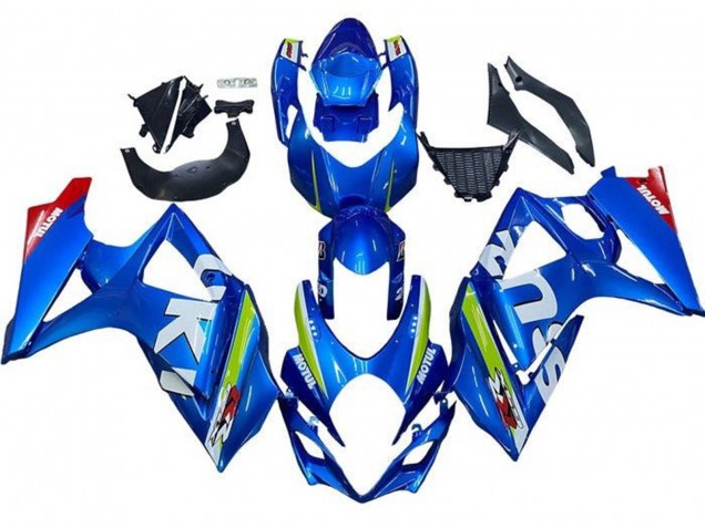 Acquista Carena Moto Suzuki GSXR 1000 2005-2006 - Blu Verde Bianco Rosso