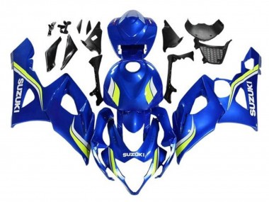 Acquista Carena Moto Suzuki GSXR 1000 2005-2006 - Blu Giallo Bianco