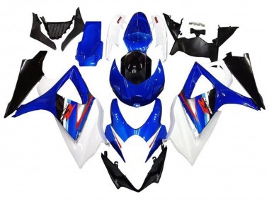 Acquista Carena Moto Suzuki GSXR 1000 2005-2006 - Bianco Blu Nero Rosso