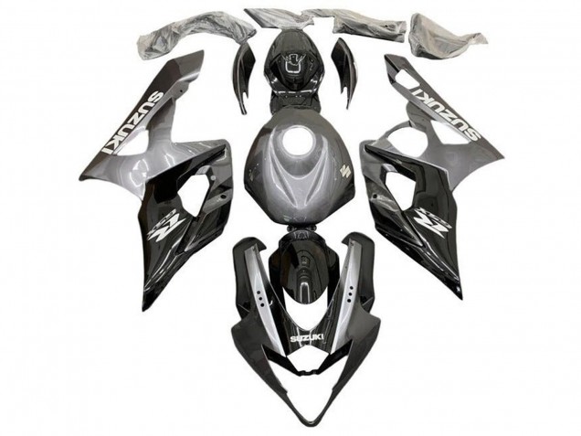 Acquista Carena Moto Suzuki GSXR 1000 2005-2006 - Argento Nero