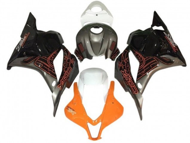 Acquista Carena Moto Suzuki GSXR 1000 2005-2006 - Arancia Argento Nero Bianco