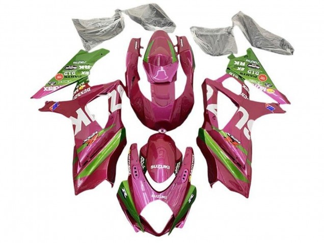 Acquista Carena Moto Suzuki GSXR 1000 2005-2006 - Rosa Verde