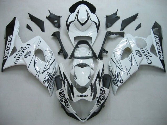 Acquista Carena Moto Suzuki GSXR 1000 2005-2006 - Bianco Nero Alstare Corona