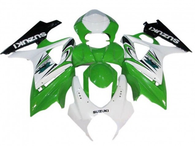 Acquista Carena Moto Suzuki GSXR 1000 2005-2006 - Bianco Verde Nero