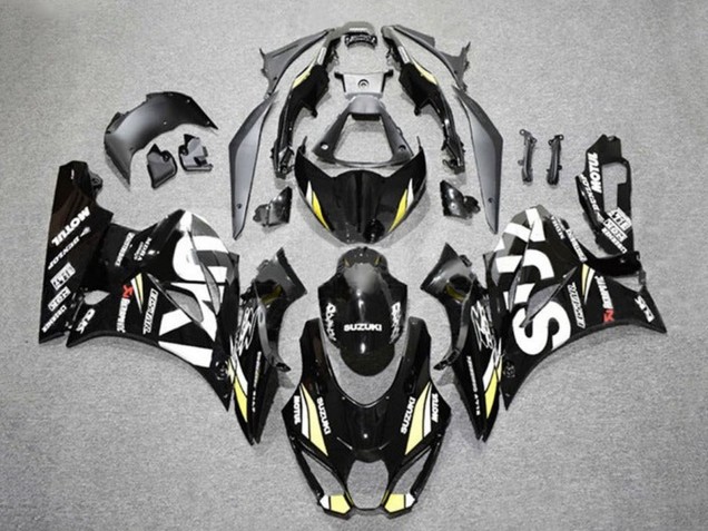 Acquista Carena Moto Suzuki GSXR1000 2017-2024 - Nero Bianco Giallo