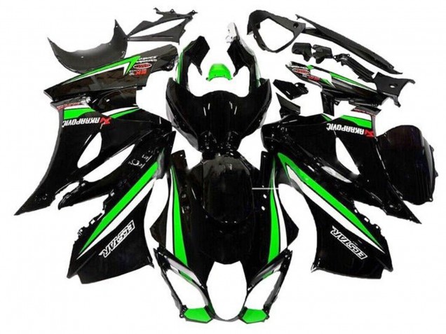 Acquista Carena Moto Suzuki GSXR1000 2017-2024 - Nero Verde Bianco Banda