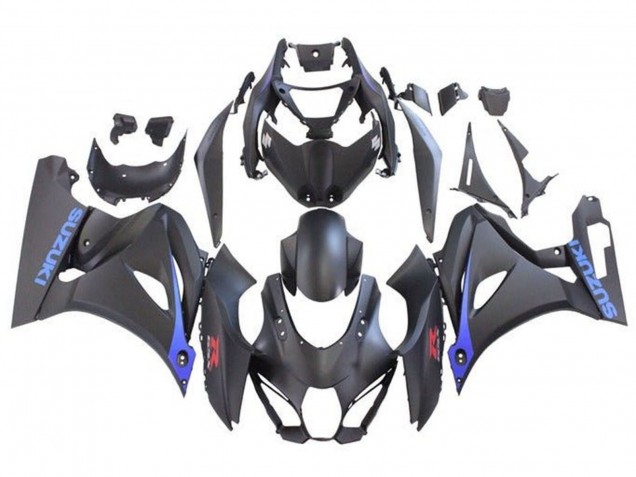 Acquista Carena Moto Suzuki GSXR1000 2017-2024 - Nero Opaco Blu