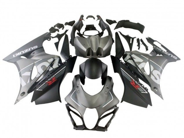Acquista Carena Moto Suzuki GSXR1000 2017-2024 - Argento Opaco Nero Opaco