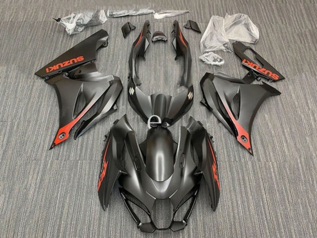 Acquista Carena Moto Suzuki GSXR1000 2017-2024 - Nero Opaco Rosso