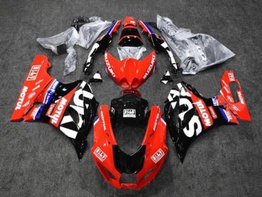 Acquista Carena Moto Suzuki GSXR1000 2017-2024 - Rosso Bianco Blu Nero Motul
