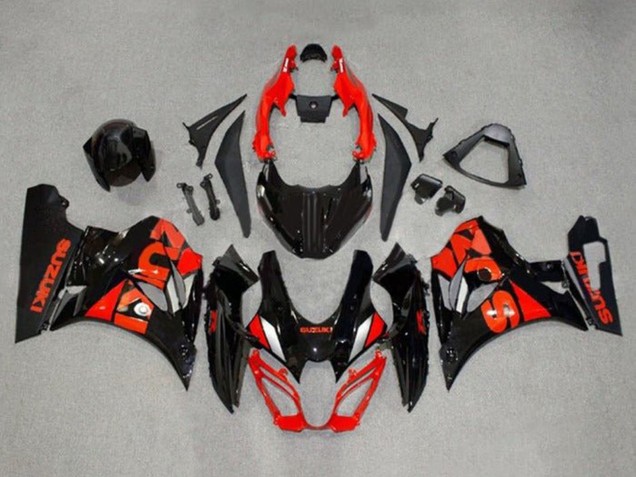 Acquista Carena Moto Suzuki GSXR1000 2017-2024 - Nero Rosso Argento