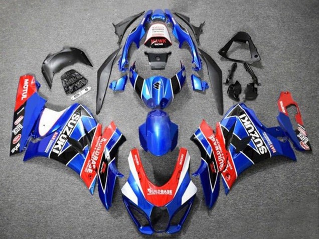 Acquista Carena Moto Suzuki GSXR1000 2017-2024 - Blu Rosso Bianco Nero