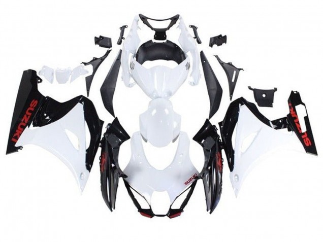 Acquista Carena Moto Suzuki GSXR1000 2017-2024 - Bianco Nero Rosso