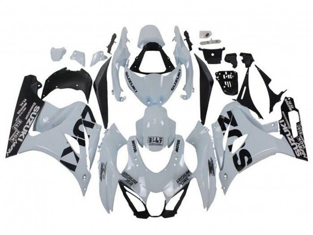 Acquista Carena Moto Suzuki GSXR1000 2017-2024 - Bianco Nero