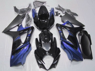 Acquista Kit Carena Moto Completo Suzuki GSXR 1000 2007-2008 - Nero Lucido Nero Opaco