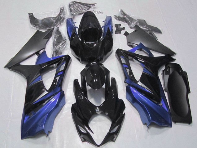 Acquista Kit Carena Moto Completo Suzuki GSXR 1000 2007-2008 - Nero Lucido Nero Opaco