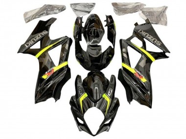 Acquista Carena Moto Suzuki GSXR 1000 2007-2008 - Nero Giallo Rosso Grigio