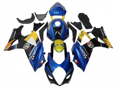 Acquista Carena Moto Suzuki GSXR 1000 2007-2008 - Blu Giallo Nero Squalo