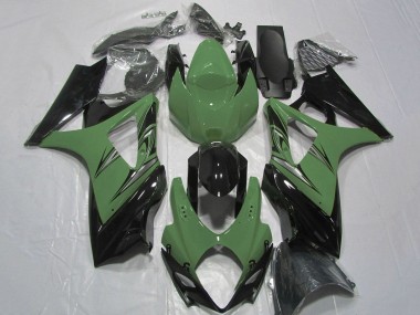Acquista Carena Moto Suzuki GSXR 1000 2007-2008 - Verde Nero Lucido