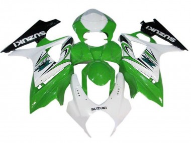 Acquista Carena Moto Suzuki GSXR 1000 2007-2008 - Bianco Verde Nero