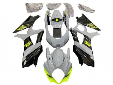 Acquista Carena Moto Suzuki GSXR 1000 2007-2008 - Nardo Grigio Neon Giallo Nero