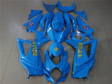 Acquista Carena Moto Suzuki GSXR 1000 2007-2008 - Blu Oro Rizla
