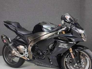 Acquista Carena Moto Suzuki GSXR 1000 2009-2016 - Nero Nero Opaco Argento Opaco