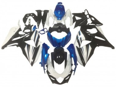 Acquista Kit Carena Moto ABS Suzuki GSXR 1000 2009-2016 - Bianco Blu Nero Lucido