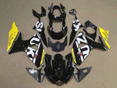 Acquista Carena Moto Suzuki GSXR 1000 2009-2016 - Nero Bianco Giallo