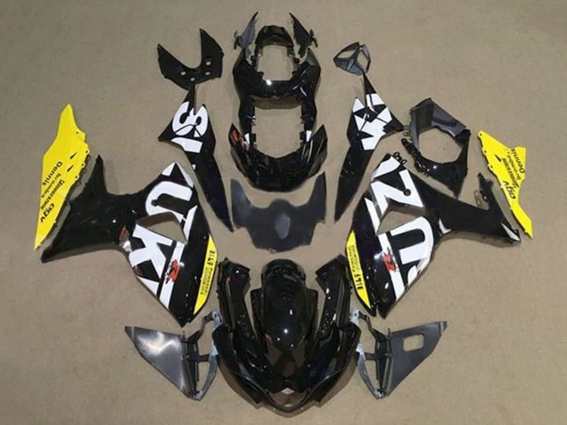 Acquista Carena Moto Suzuki GSXR 1000 2009-2016 - Nero Bianco Giallo